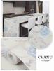 KREEPO Vinyl Self Adhesive Waterproof Flower Pattern Wallpaper, 12 x 150 Inch view 3