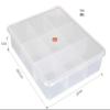 SHOPATHON INDIA 9 Grids High Thickness Plastic Multipurpose Rectangular Big Storage Box with Tight Lid - Big view 2