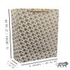 Arrow Paper Products Bags for Gifting, Weddings, Birthday, Holiday Presents with Star Design (Pack of 40, 28 x20x7.6 cm) view 4