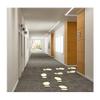 Mr. Safe - Glow in The Dark Footprints (Photoluminescent) Sticker 7 Inch X 3 Inch - 1 Pair view 2