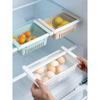 VDHJA Plastic Refrigerator Drawer Pull Out Organizer Large Storage Container Square - 2pc view 4