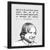 Chaka Chaundh - Motivational leader Quotes frames - Framed Posters with Frame  Fit A. P. J. Abdul Kalam Quotes Wall Frames for OFFICE, STUDENT and STUDY ROOM - Photos with Quotes - (14 X 11 Inches) view 1