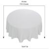 Oasis Home Collection Cotton YD Jacquard Round Table Cloth - Red Fret - 6 Seater (Pack of 1) view 2