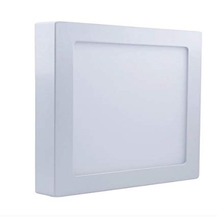 PURVA LeD 8W Square Shape Cool White LED Surface Mounted Light for Home, Office, Kitchen, Hallway, Living Room Flush Light Fittings for Homes