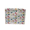 Flute Beautiful Animal Cartoons Printed Designer Gift Paper Bag for Festive, Wedding,(White,Pack of 10) view 1