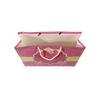 Flute Presents Beautiful Baby Shower Printed Pink Colour Eco Friendly Gift Paper Bag, Size 13inch (H) x 10inch (W) x 4inch (Side Wall), Pack of 10 view 3