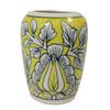 India Meets India Handmade Ceramic Toothbrush Holder/Toothpaste Holder Stand/Bathroom Accessories Set, Best for Gifting, Made by Awarded Indian Artisan (Yellow) view 4