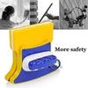 WENGTY Magnetic Easy Clean Double Faced Plastic Glass Wiper Strong Magnetic Window Cleaner Tool Glass Wizard Brush Cleaner with 2 Extra Cleaning Cotton (Standard Size and 2pcs) view 3