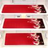 FACTCORE Refrigerator Drawer Mat/Fridge Mat/Multipurpose Mat Set of 6 Pcs (12 X 17 Inches) (Printed Red) view 1