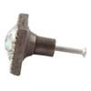 Indian-Shelf Pack of 2 Kids Cupboard Knobs Square Multicolor Iron Kitchen Cabinet Knobs view 3