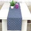 Riara Art Silk Banarsi Brocade Traditional Table Runner for Dining Table 4 & 6 Seater Table Cloth Rectangle Coffee Table Cloth 72x12 Inches (183 x 31 cm) (Gray) view 1