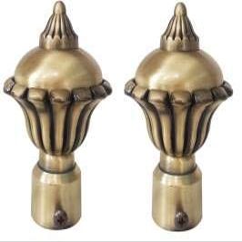 stylewise Curtain Finials for Windows and Door Home D?cor Suitable for 1 inch Curtain Rod