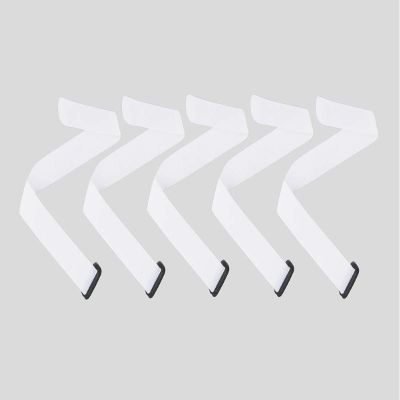 PRANSUNITA Cable Ties, 15 inches, Adjustable Multipurpose Hook and Loop Securing Straps for Wire Tie Curtain Marker Straps Belts Holders, Pack of 12