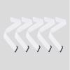 PRANSUNITA Cable Ties, 15 inches, Adjustable Multipurpose Hook and Loop Securing Straps for Wire Tie Curtain Marker Straps Belts Holders, Pack of 12 view 1
