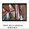 PRANSUNITA Cable Ties, 15 inches, Adjustable Multipurpose Hook and Loop Securing Straps for Wire Tie Curtain Marker Straps Belts Holders, Pack of 12 view 2