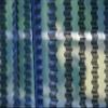 HOME UTSAV 2 Piece Sheer Strip Premium Tissue Net Polyester Curtains for Door 7 Feet, Blue view 2