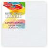 Chrome Cotton Canvas Board for Painting, 8x8 Inches (Pack of 6) view 2