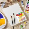 Chrome Cotton Canvas Board for Painting, 8x8 Inches (Pack of 6) view 4