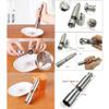 Gnexin Kitchen Mini Pepper Grinder Crusher Mill Stainless Steel Hand Thumb Press Set Machine with Stylish Design for Grinding Salt and Black Pepper view 4
