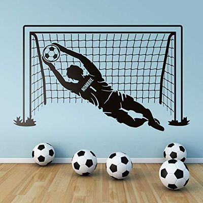 GADGETS WRAP Soccer Goal Keeper Skin Sticker for Wall Home Office