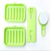 CHEM-AB ENTEREPIRSE Double Layer Soap Box Holder with Suction Cup for Bathroom Kitchen Home (Medium, Multicolour) (4) view 3