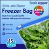 Amit Marketing Multi-Purpose Storage Slider Bags, 500 Gram + 500 Gram, Total 30PC (AMA311) view 2