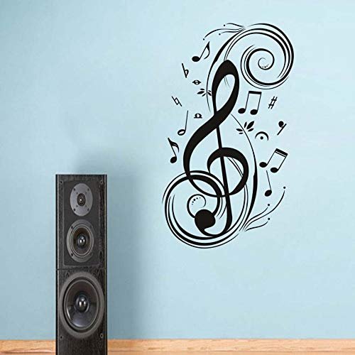 Gadgets Wrap Musical Note Decal Wall Art Mural for Living Room Music Vinyl Wall Sticker Home Decor Modern Removable Wallpaper