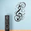 Gadgets Wrap Musical Note Decal Wall Art Mural for Living Room Music Vinyl Wall Sticker Home Decor Modern Removable Wallpaper view 1