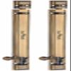 Smart Shophar Brass Royal Tower Bolt 6 Inches Antique Pack of 2 / Durable and Stylish/User-Friendly Installation/Versatile Design/Suitable for Doors, Cabinets, Gates view 1