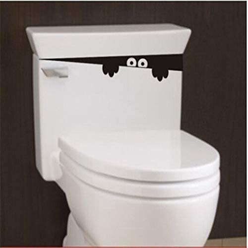 GADGETS WRAP Funny Toilet Sticker Seat Bathroom Wall Car Decal Sticker Vinyl Art Mural Novelty Creative Art Wall Sticker QB891904 Sticker