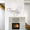 Gadgets Wrap Vinyl Family for Ever Wall Sticker Home Decors Living Room Bedroom Wall Decorative Stickers Removable Wall Stickers view 1
