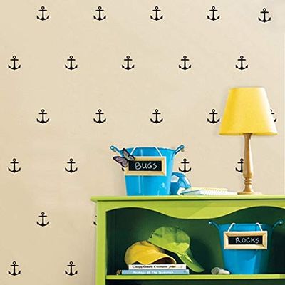 GADGETS WRAP 28pcs Anchor Pattern Removable Wall Sticker Decal Vinyl Kid Art Decoration DIY