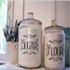 Gadgets WRAP Kitchen Labels, Set of 4 Kitchen jar Vinyl Labels for Home Organization, Kitchen Wall Stickers Home dcor view 1