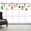 GADGETS WRAP Creative Wall Stickers Merry Christmas Sock Print Pattern Art Wall Sticker Window House Bedroom Romantic Decoration Wallpaper 2019 view 1