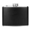 MEENAMART.COM Silver Stainless Steel Hip Flask 230ml view 2