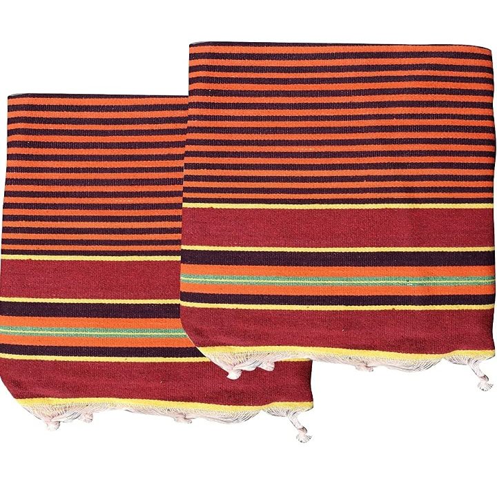 Gouri textiles - Zebra Large Size Multi Purpose Cotton Carpet/Solapuri Satranji (Multicolour, 56 * 86inches)