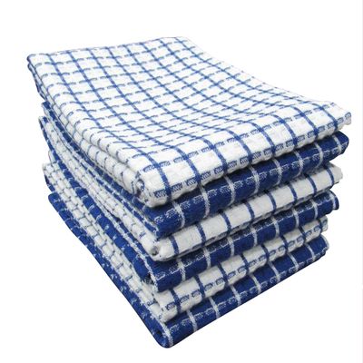 PIXEL HOME DECOR 100% Cotton Waffle Weave Kitchen Towel Pack of 6, 4060 cm Super Absorbent Dish & Cleaning Cloth