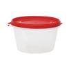 Cutting EDGE 750ml Nesterware Food Storage Container Set of 6 for Pulses, Sugar, Tea, Cereals, Travelling, Spices, Office, Lunch Box (Red) view 3