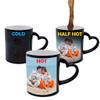 THEWHOOP Personalized Heart Handle Magic Customized Coffee Mug with Your Photo, Name, Text for Birthday Anniversary Valentine Gift view 3