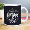 TIED RIBBONS Birthday Gift for Brother Sister Friend Father Mother Husband Wife Girlfriend Boyfriend Printed Cushion Cover with Filler (12 X 12 Inch) and Coffee Mug Cup Combo view 3
