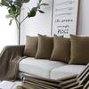 Khooti Jute Cushion Cover | 26x26 Inch, Light Umber | Throw Pillow Cover for Couches, Chairs, Sofas, Beds, Coffee Tables, Living Rooms, Bedrooms, Modern Boho Design view 4