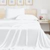 LINENWALAS Solid Cotton 400 TC Pillow Cover, Set of 2 Pillowcovers in White, Standard Size Pillowcase, Pillow Covers with Envelope Closure (17x27 Inch, White) view 4
