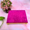 SHINDE EXPORTS Wooden Meenakari Chowki Bajot for Idols and Pooja Articles (Pink, 23 x15cm) view 4