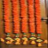 dannyboyzs Dilse Pack of 10 Artificial Dark Orange Marigold Flower Garlands 5 ft Long- for use in Parties, Celebrations, Home Decorations view 3