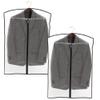 Srajanaa Transparent Men's Blazer Coat Suit Bag Covers | Breathable Fold-Over Dustproof Garment Storage Bags | Durable Plastic Design for Suits & Jackets | Set of 2 | Height-36 inch view 1
