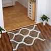 AEROHAVEN Glorious Super Soft Microfiber Designer Anti Slip Bathmat - BM - 14 (Coffee, 20" x 32" OR 50 cm x 80 cm) view 1