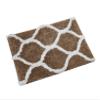 AEROHAVEN Glorious Super Soft Microfiber Designer Anti Slip Bathmat - BM - 14 (Coffee, 20" x 32" OR 50 cm x 80 cm) view 2