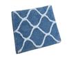 AEROHAVEN Glorious Super Soft Microfiber Designer Anti Slip Bathmat - BM - 14 (Aqua, 20" x 32" OR 50 cm x 80 cm) view 2