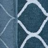 AEROHAVEN Glorious Super Soft Microfiber Designer Anti Slip Bathmat - BM - 14 (Teal, 20" x 32" OR 50 cm x 80 cm) view 3