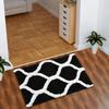 Aerohaven Modern Bath Mat (Black, Microfiber, 50 X 80 Cm) view 1